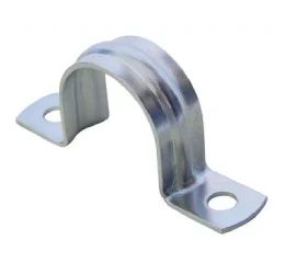 Kit de Abraçadeiras Tipo "U" de Chapa Zincada com 25 Peças 1/2" Wurth